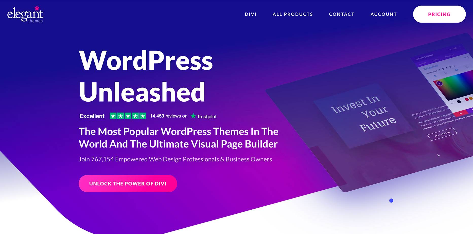 Elegant Themes' Divi Builder